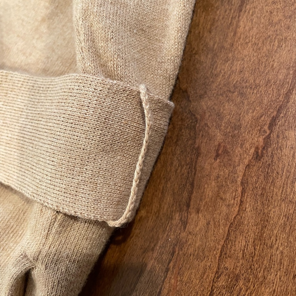 NWT Camel Sweater Knit Jumpsuit - Picture 6 of 6
